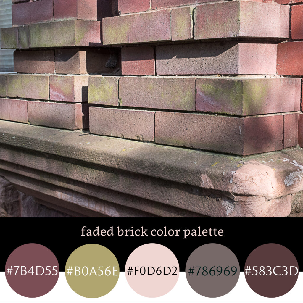 Faded Brick Color Palette