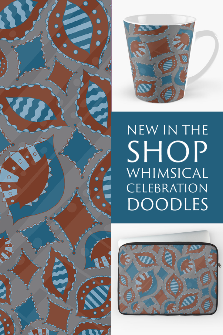 New in Shop: Whimsical Celebration Doodles