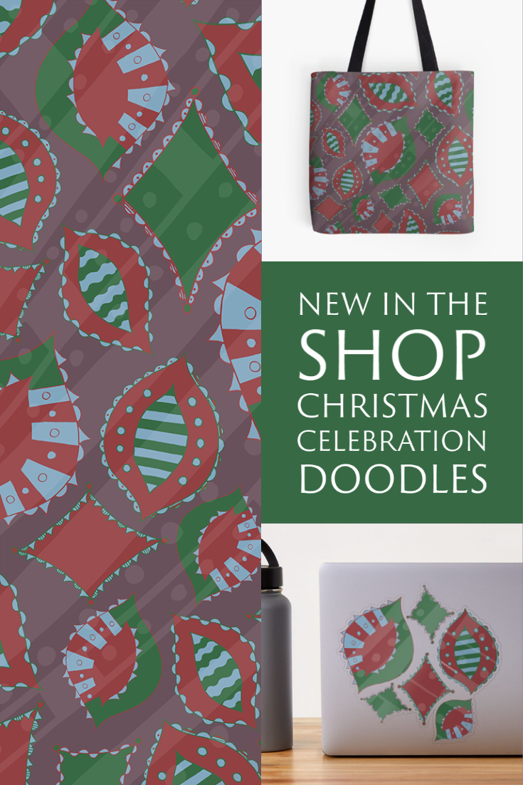 New in the Shop: Christmas Celebration Doodles