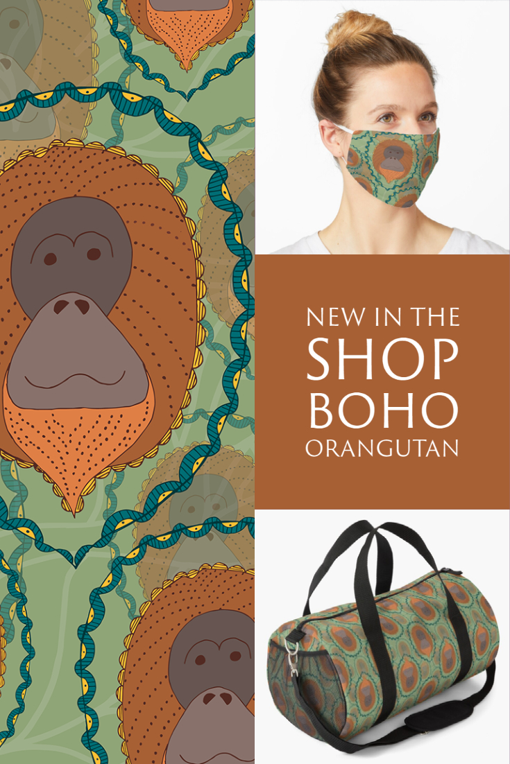 New in the Shop: Boho Orangutan