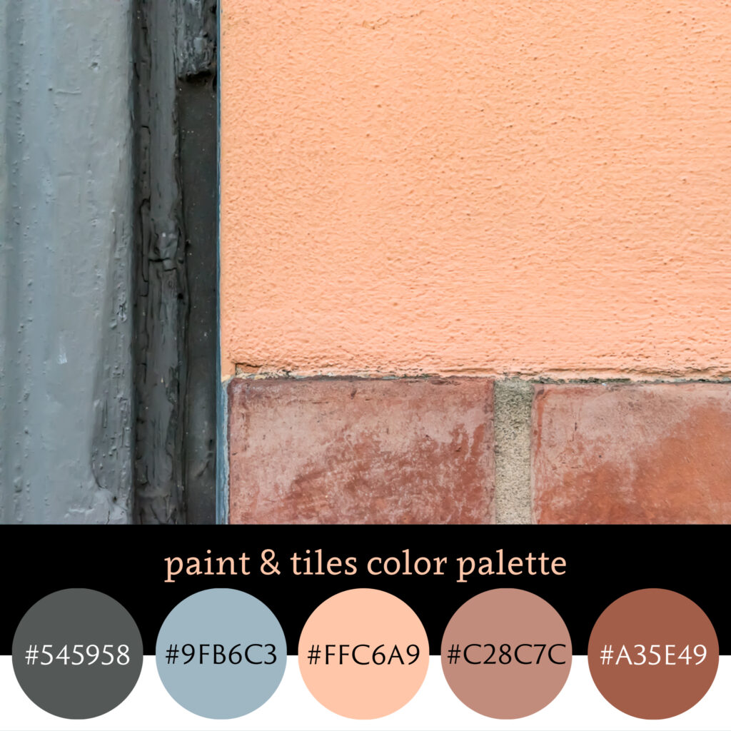Paint and Tiles Color Palette