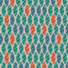 Zigzag Leaves in Boho Colors