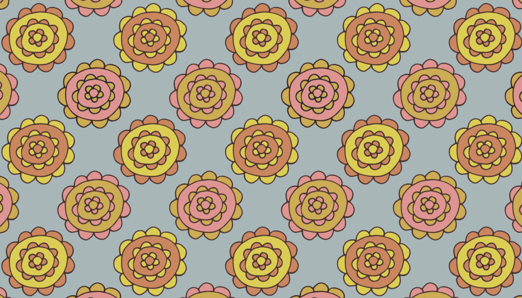 Floral Pop in Organic Colors