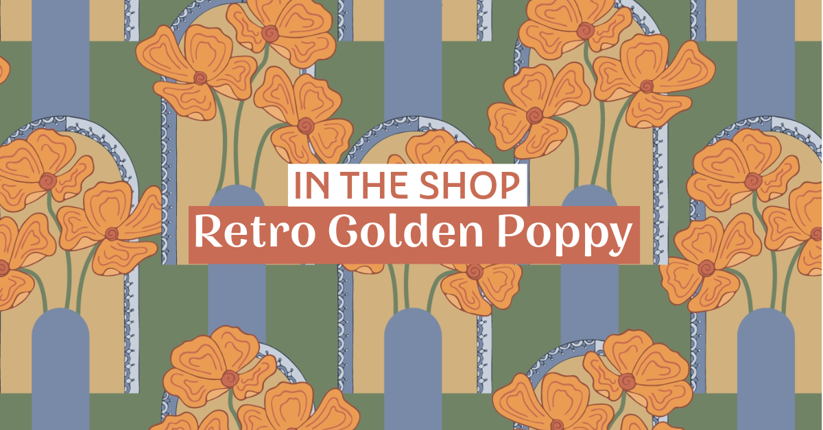 In the Shop: Retro Golden Poppy
