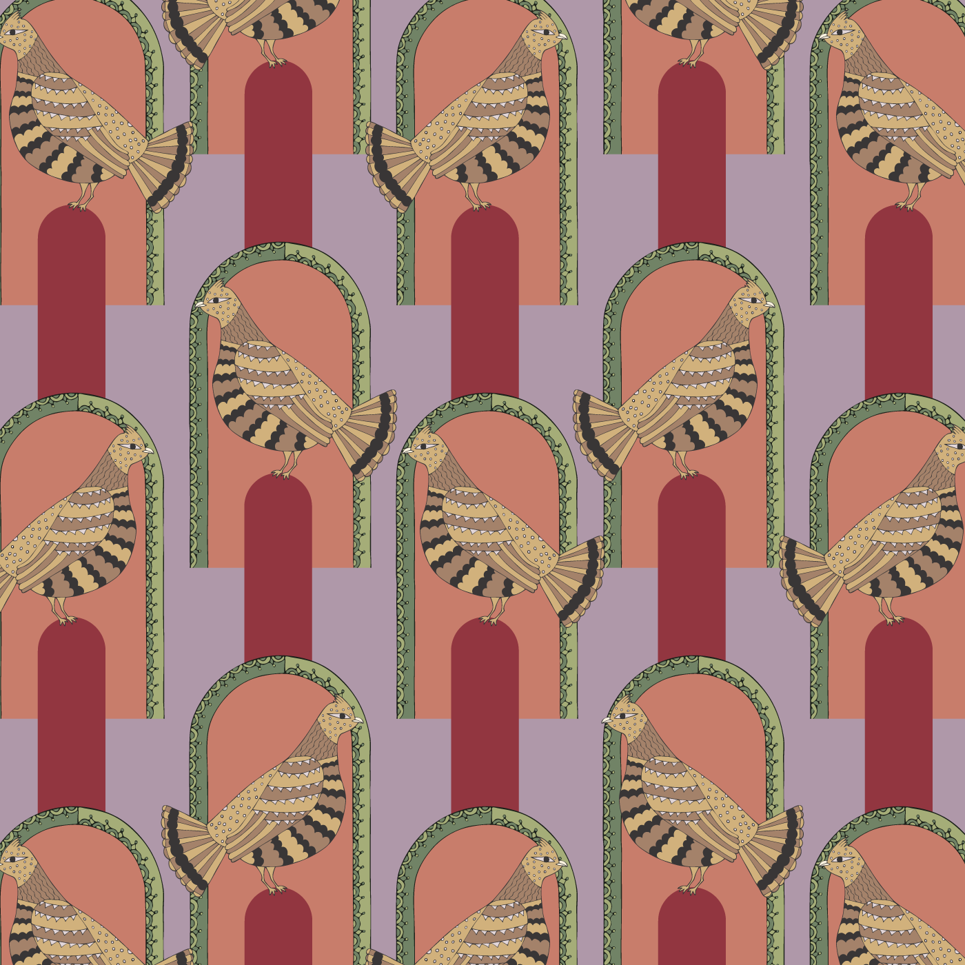 Ruffed Grouse Pattern