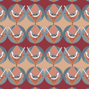 Texas State Bird: Mockingbird Pattern