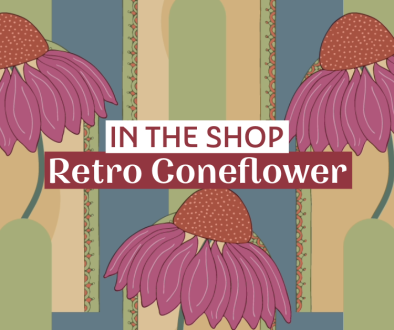 In the Shop: Retro Boho Coneflower