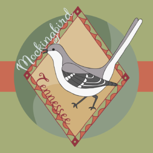 Tennessee State Bird: Mockingbird