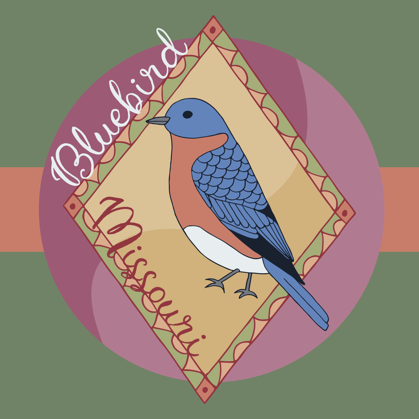 Missouri State Bird: Easter Bluebird