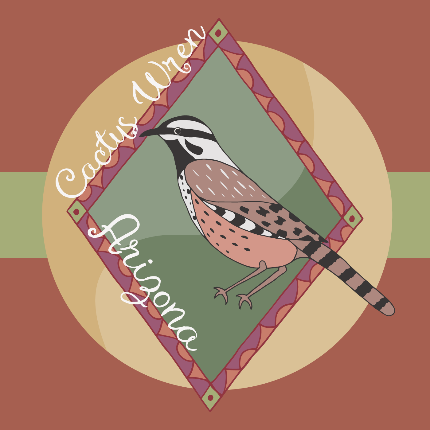 Arizona State Bird in my Society6 Shop